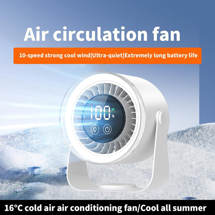 Silent Desk Fan – Auralis | Bowlift