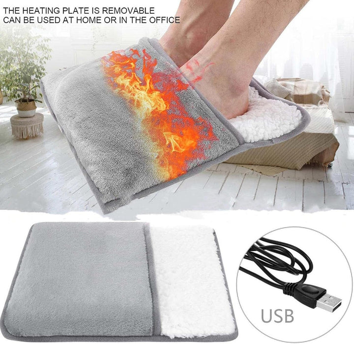 BowLift | Foot Warmer Cushion in Soft Plush Fabric