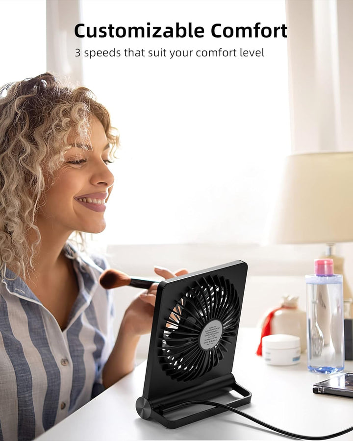 BowLift | Stronger Wind Ultra Quiet Small Table Fan