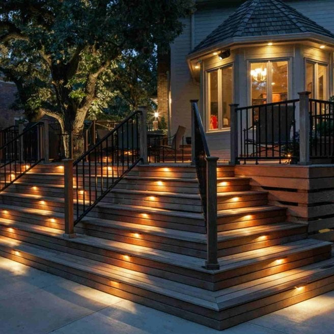 BowLift | Outdoor Solar LED Step Light Waterproof