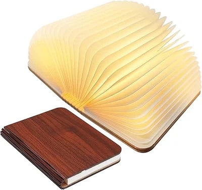 Foldable Book Lamp with Warm LED Lighting - StoryGlow | Bowlift