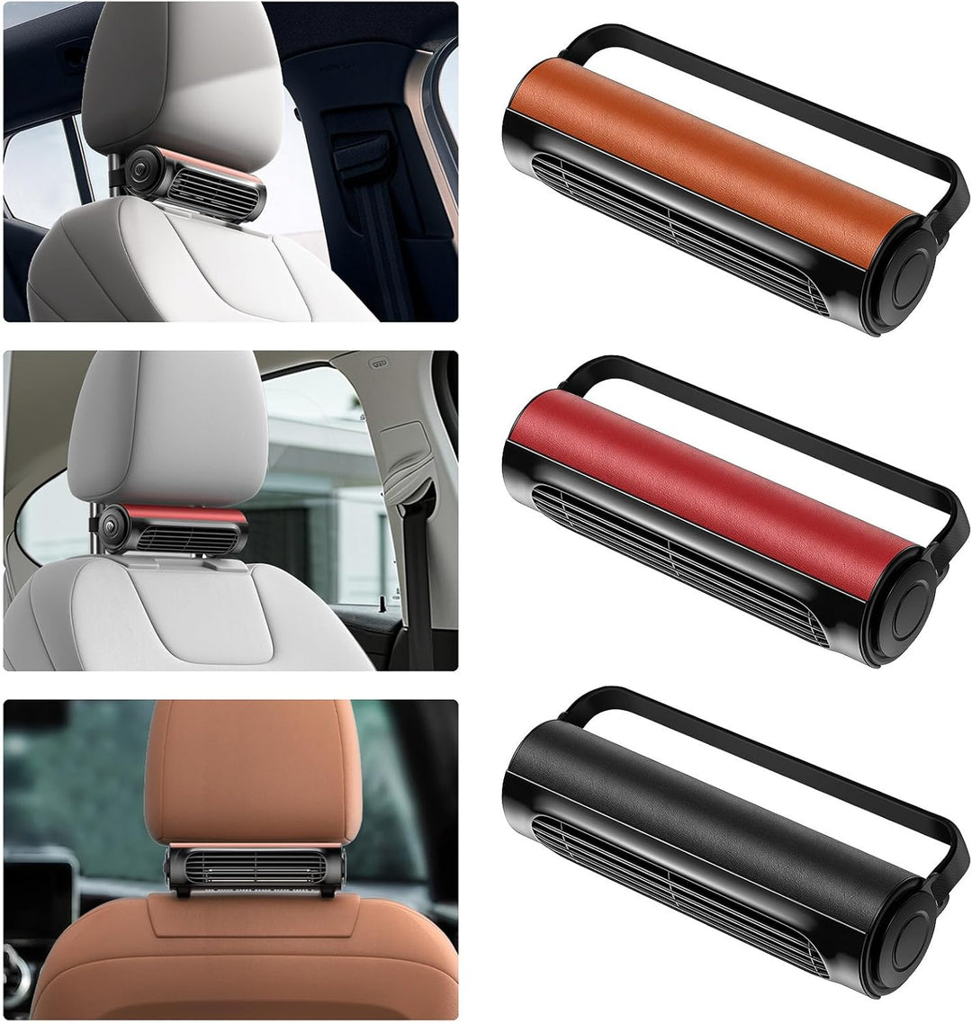 BowLift | Portable USB Car Seat Fan with Adjustable Headrest Strap