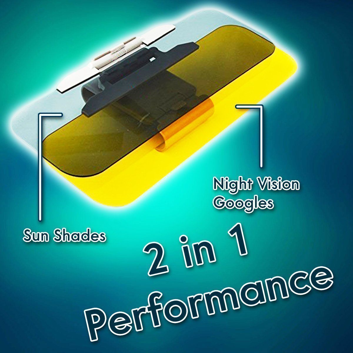 BowLift | Day and Night Anti-Glare Car Windshield Visor