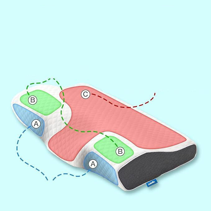 BowLift | QuietNest - Supportive Pillow for Snore Relief