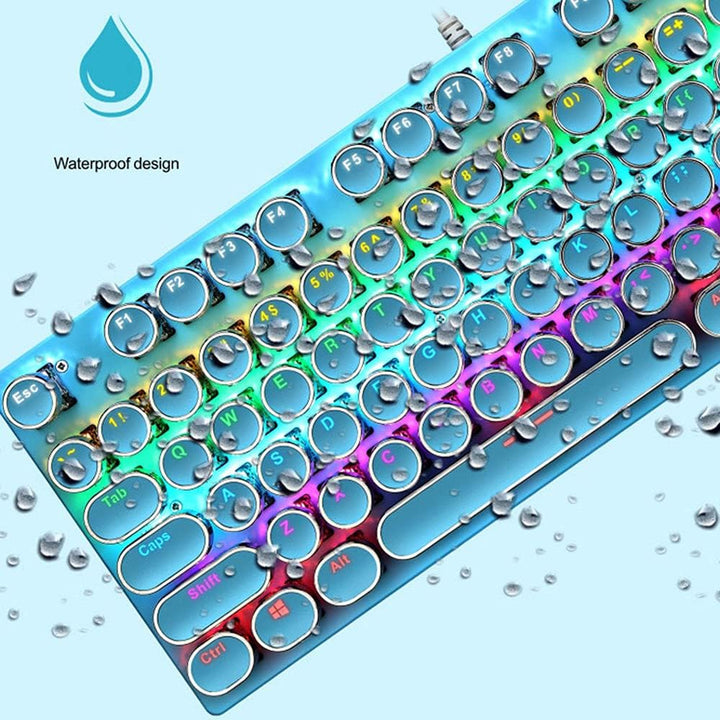 BowLift | 87-Key Mechanical Gaming Keyboard RGB Backlit Blue Switch