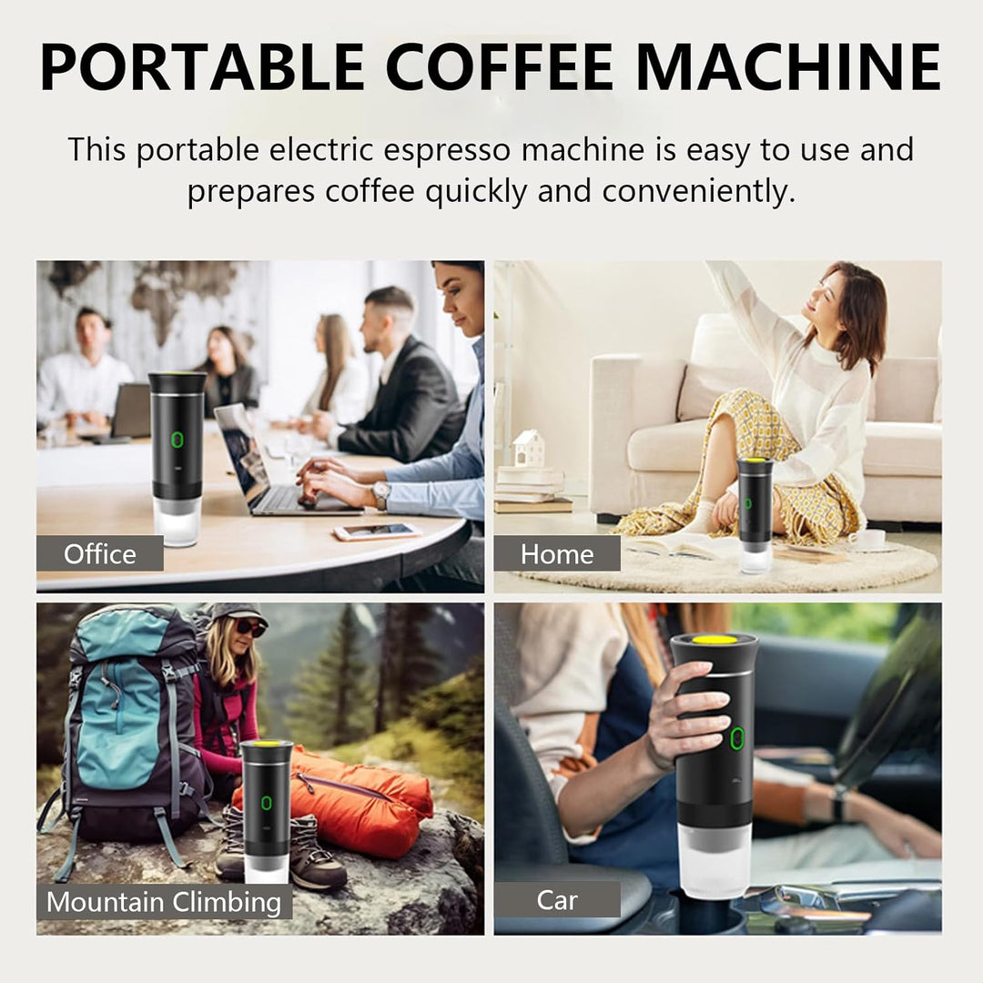 BowLift | Portable 3-in-1 Espresso Coffee Maker with Rechargeable Battery – Raverno