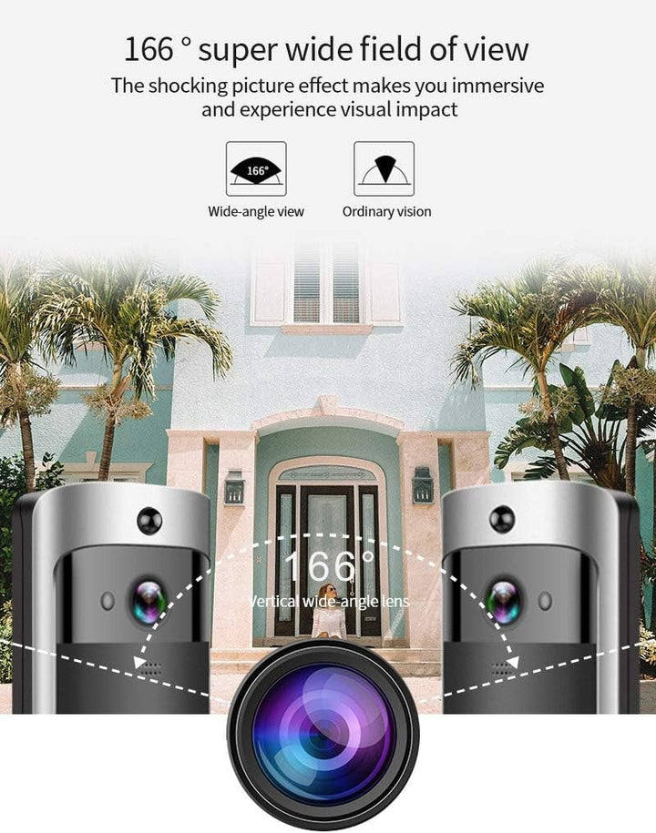 BowLift | Wireless HD WiFi Video Doorbell | Night Vision, Two-Way Intercom & Motion Alerts for Home Security