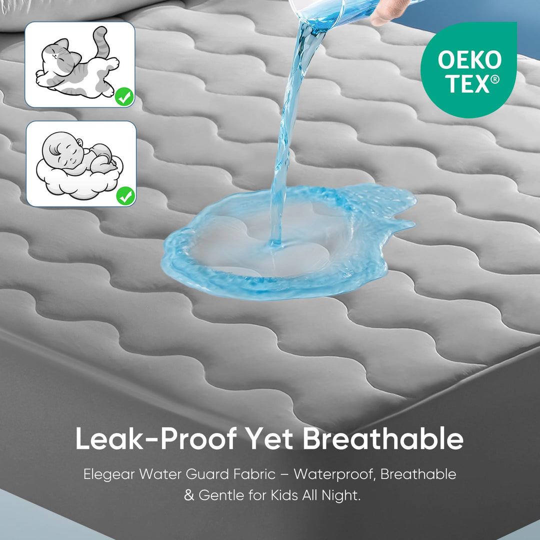 Stay Cool with Q-Max 0.5 — The Ultimate  3.0 Cooling Fitted Sheet by Elegear | Bowlift