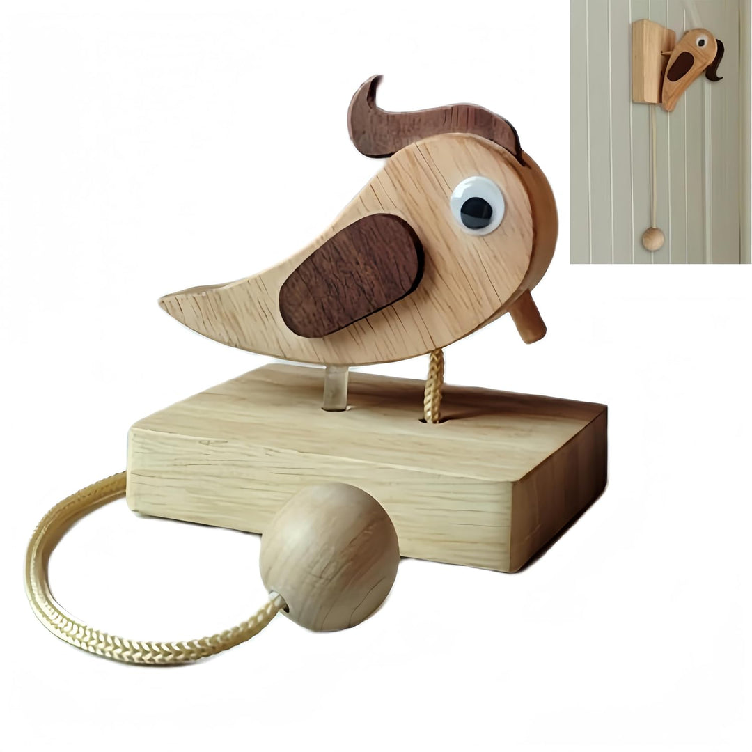 BowLift | Handcrafted Wooden Woodpecker Door Knocker