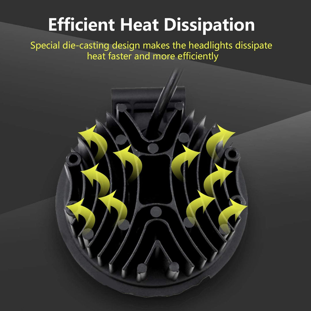 LED Work Spotlight 6X 27W Spotlight | Bowlift