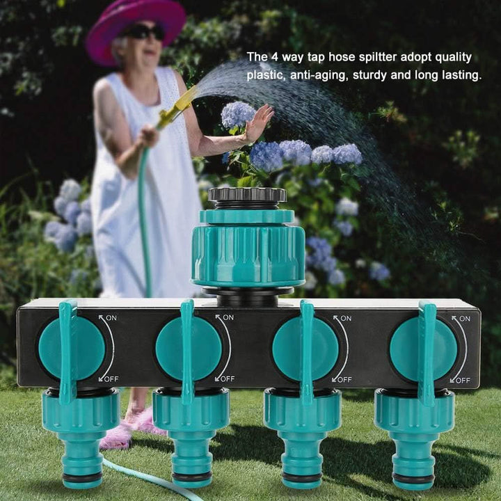 BowLift | way garden hose distributor - Adjustable tap adapter