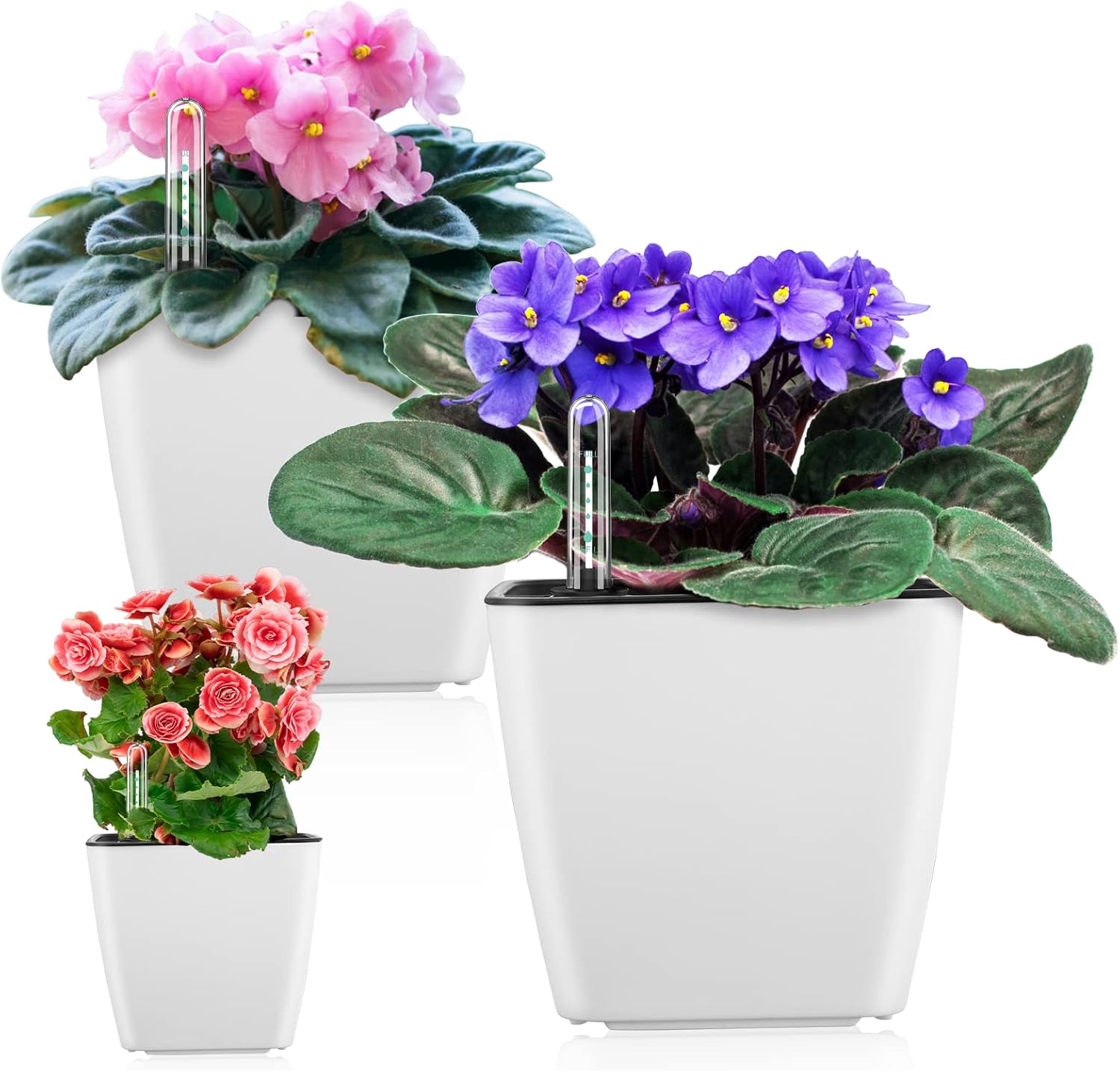 BowLift | Flower pot with irrigation system – Self-watering plant pot for indoor and outdoor use