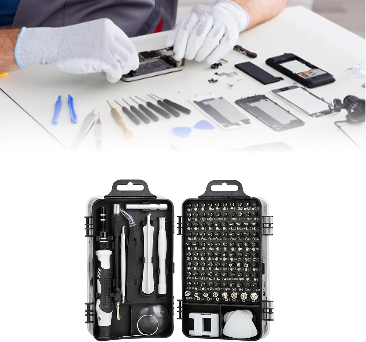 BowLift | 115in1 Screwdriver Set