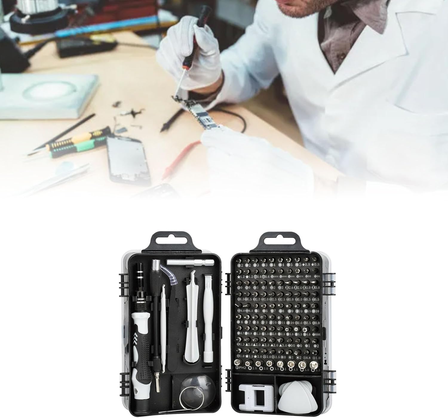 BowLift | 115in1 Screwdriver Set