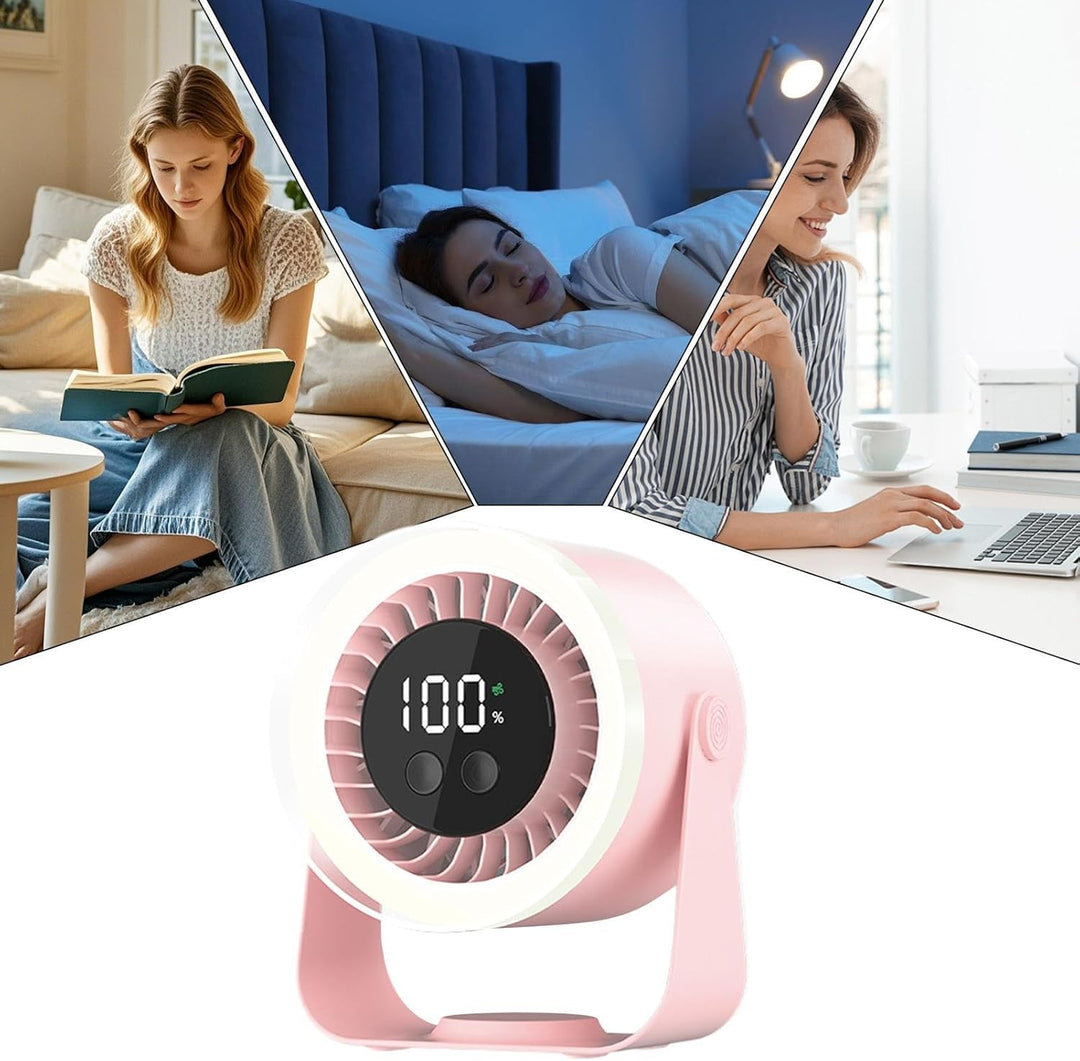 Silent Desk Fan – Auralis | Bowlift