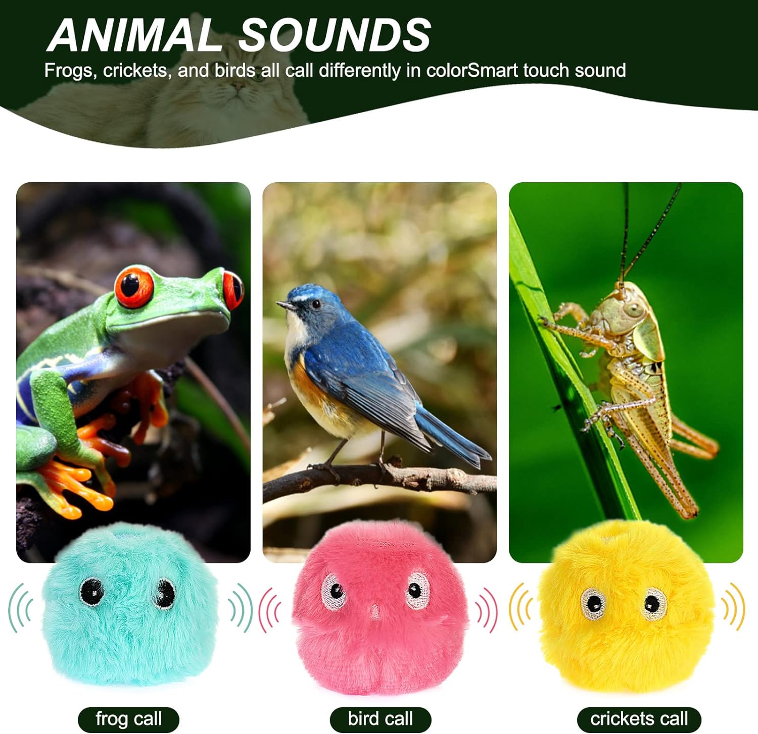 BowLift | – smarter interactive plush ball for cats | buy 1, get 1 free 🎁