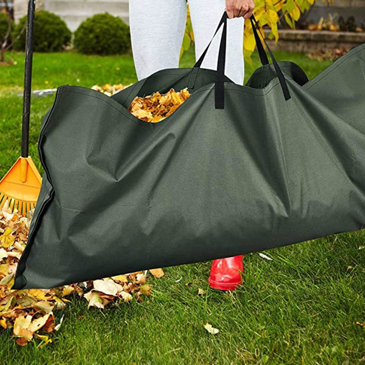 BowLift | Foldable Garden Waste Bag – Durable Leaf Collector