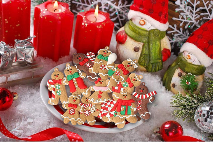 BowLift | Set of 12 Gingerbread Ornaments - SweetBakes