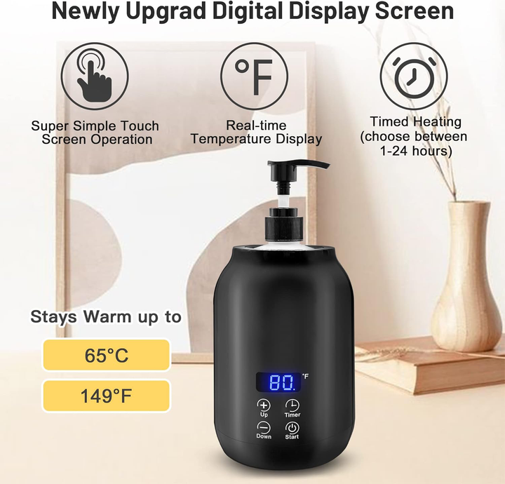 Professional portable electric massage oil warmer | Bowlift
