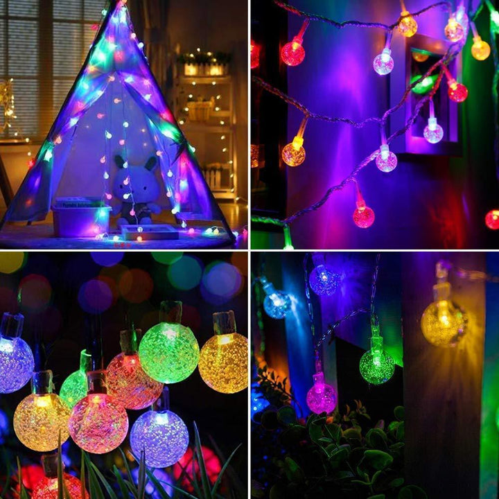 BowLift | Solar-powered Crystal Ball String Lights