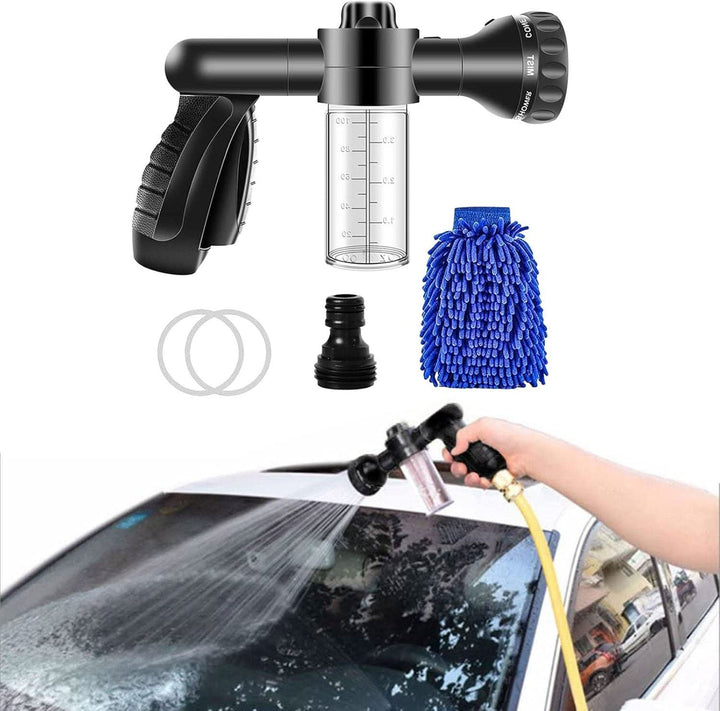 BowLift | Multi-Function Car Wash Gun with Microfiber Attachment