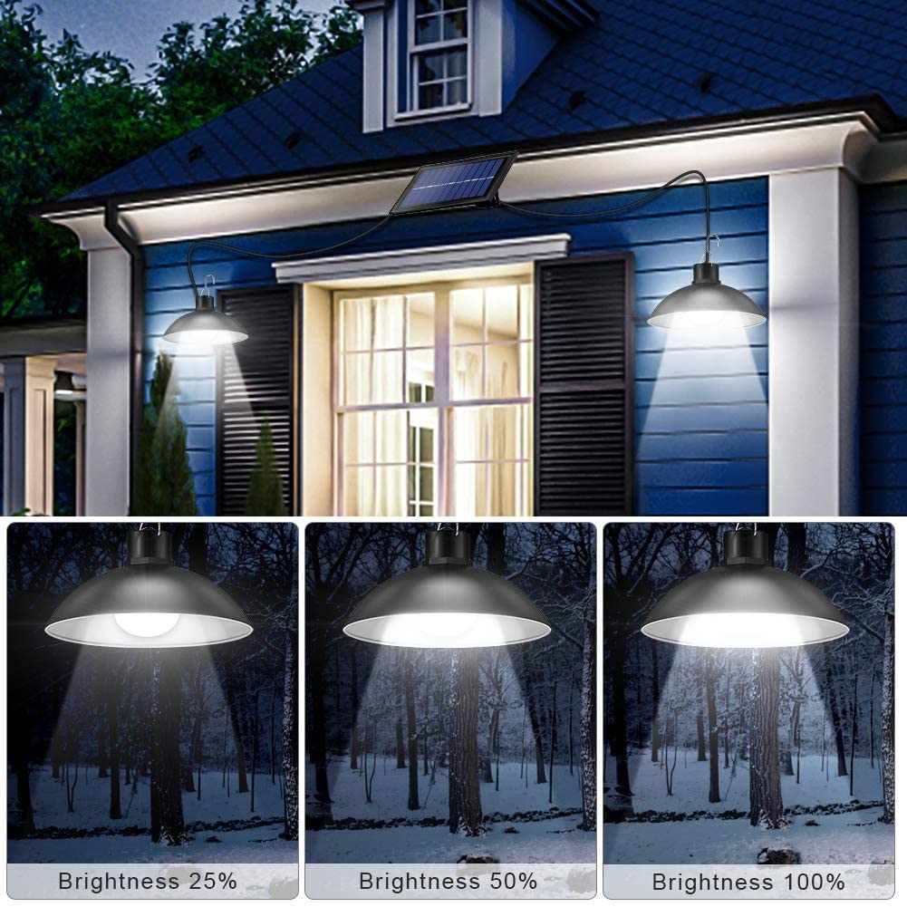 SolarDuo LED Lamp Set on Solar Energy with Remote Control | Bowlift