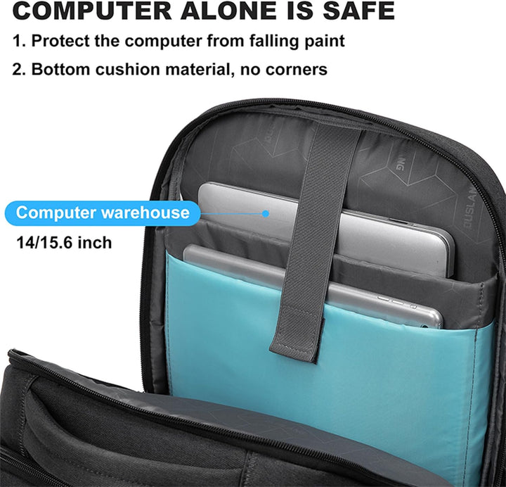 Water-Resistant Laptop & Travel Backpack with Organised Compartments | Bowlift