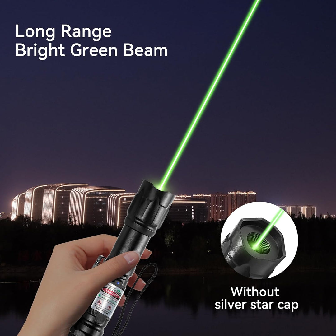 BowLift | Flashlight Rechargeable Green Outdoor LED Torch