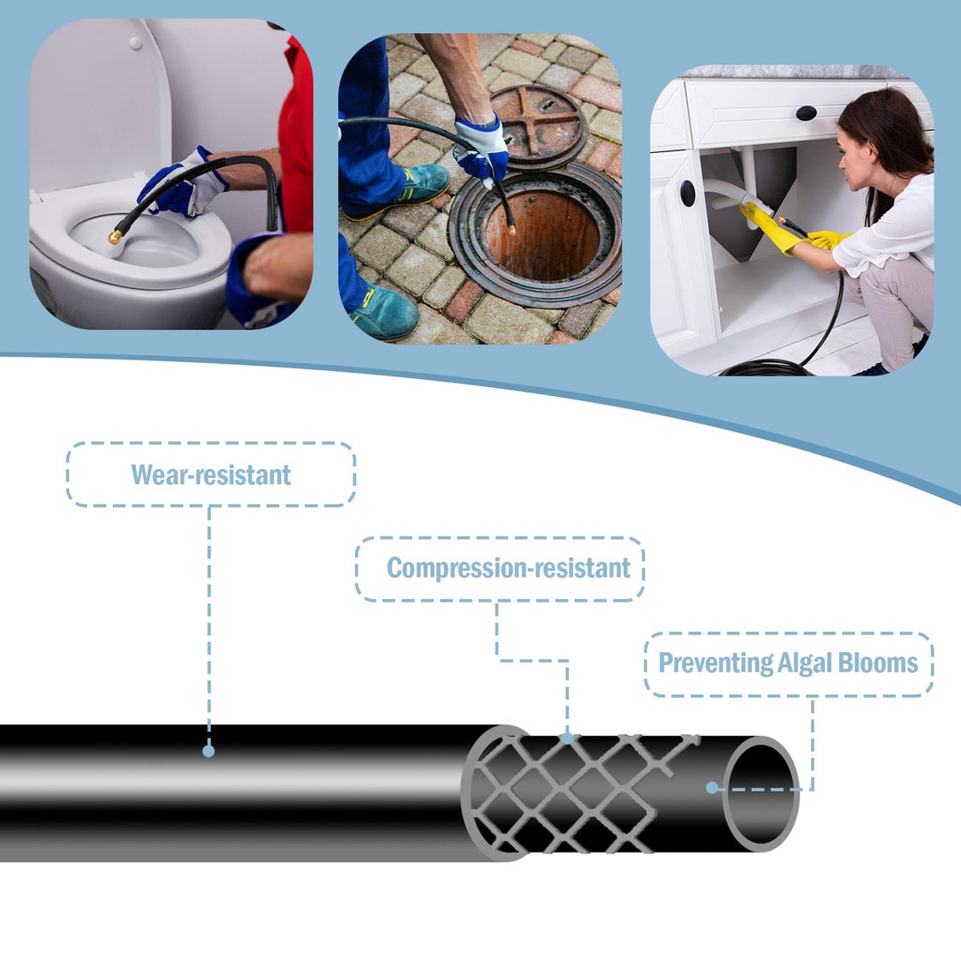 Pipe cleaning hose 10m-30m 180 bar | Bowlift
