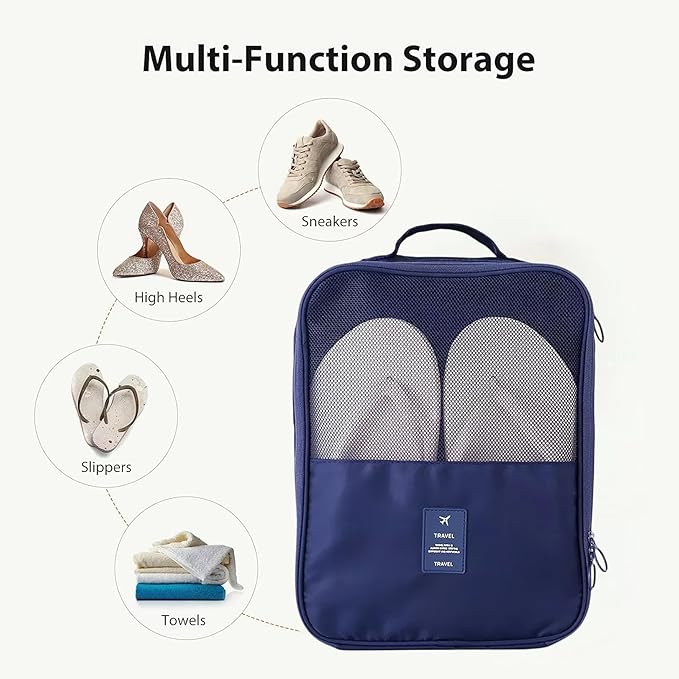 BowLift | ShoeStash Travel-Friendly Shoe Organizer