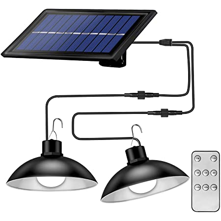 SolarDuo LED Lamp Set on Solar Energy with Remote Control | Bowlift