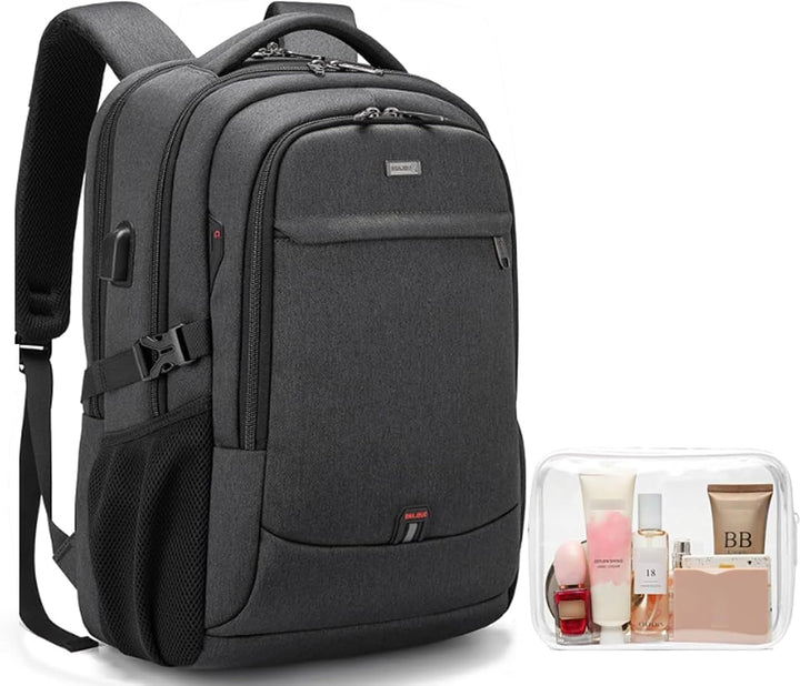 Water-Resistant Travel Laptop Backpack with USB Port & Organised Storage | Bowlift