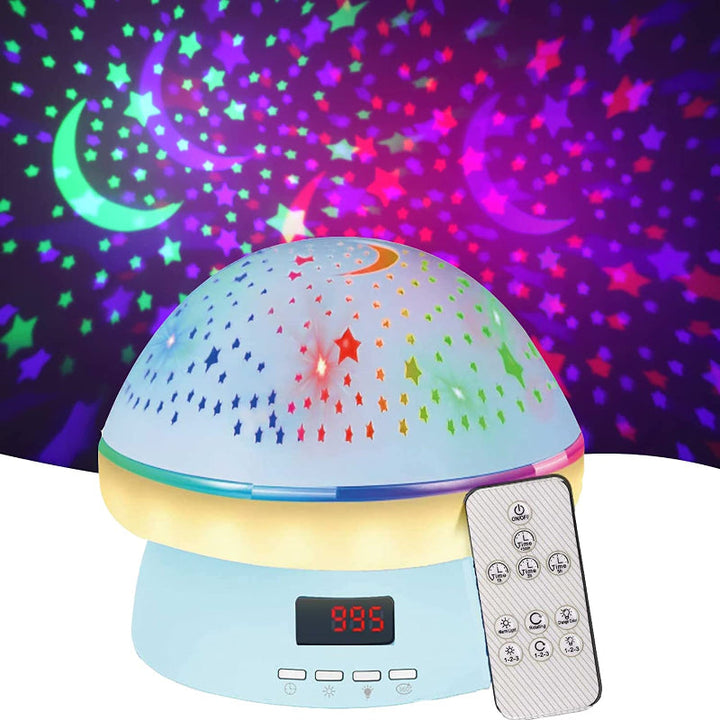 StarGlow Nightlight – Magical Star Projector with Timer Bowlift