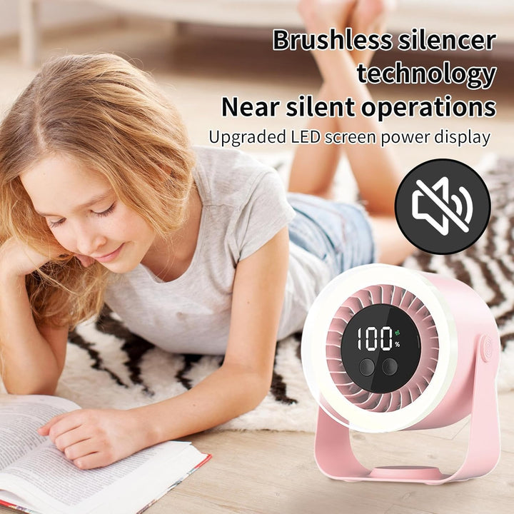 Silent Desk Fan – Auralis | Bowlift