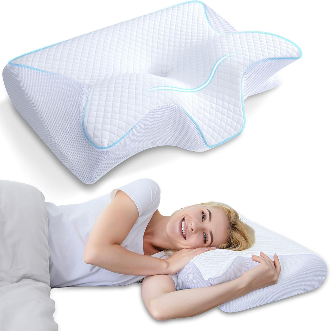 Pillowcase for Butterfly Memory Foam Cervical Pillow Bowlift