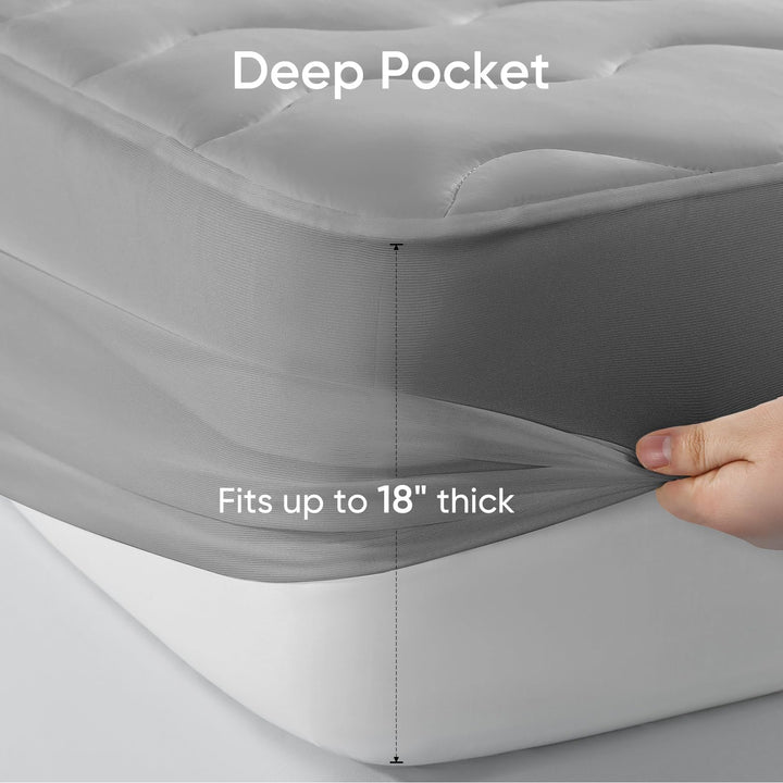 Stay Cool with Q-Max 0.5 — The Ultimate  3.0 Cooling Fitted Sheet by Elegear | Bowlift