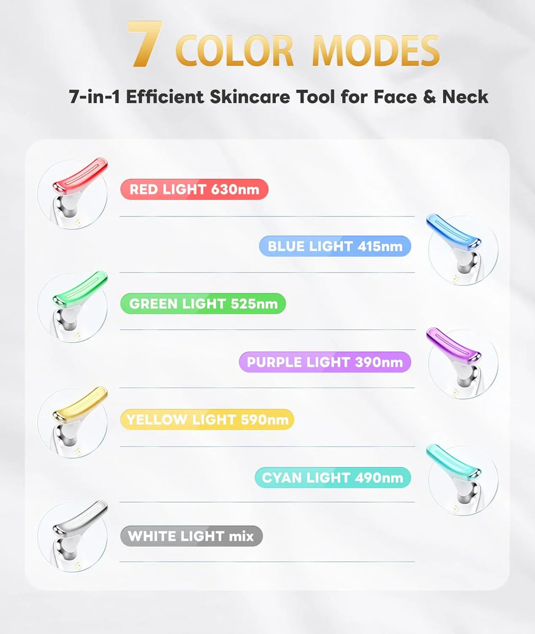 BowLift | RadiantGlow 7-Color LED Face Mask