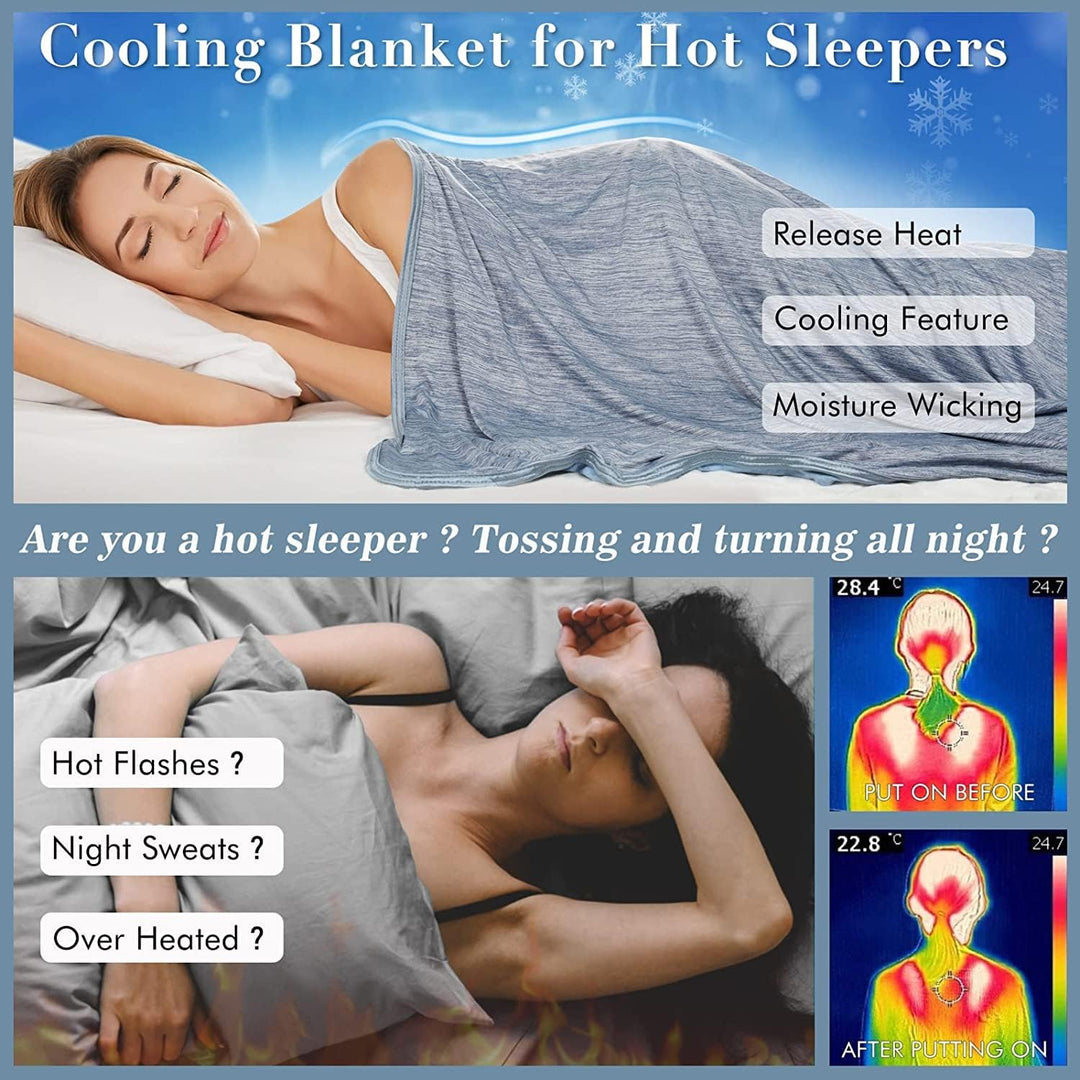 Blue Cooling Blanket –  3.0, Q-Max>0.5, Multi-Size Options | Bowlift