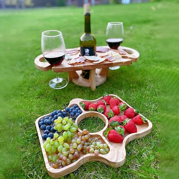 BowLift | Eindhoven 2-in-1 Fruit and Wine Glass Table Rack