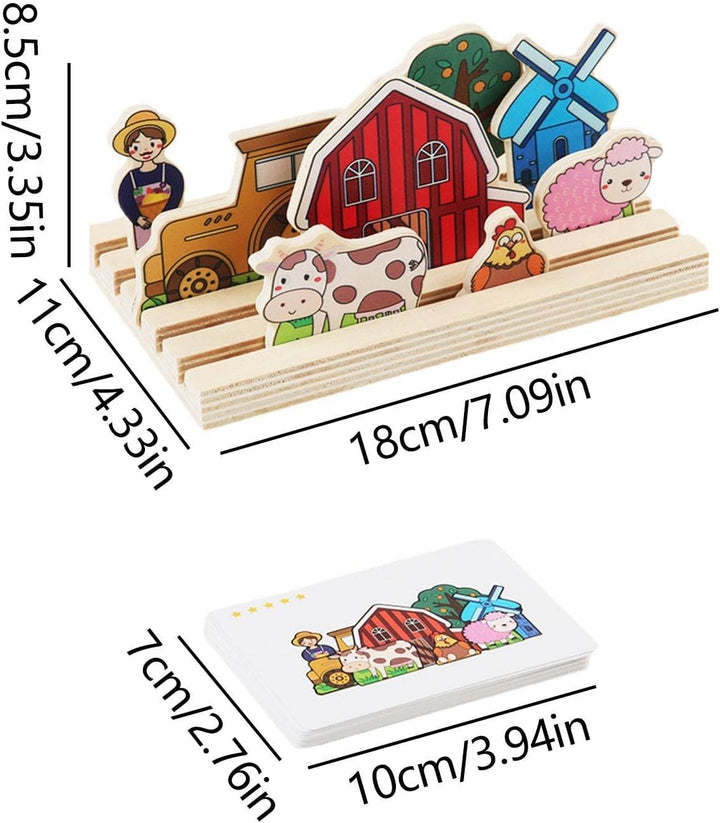 BowLift | Fairytale Combination Game – Creative 3D Wooden Puzzle