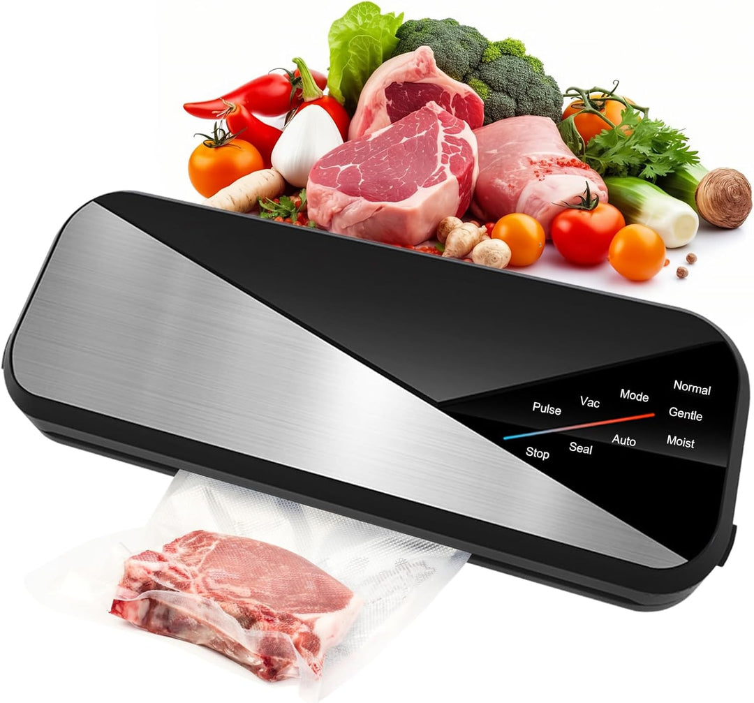 BowLift | 6-in-1 Vacuum Sealer with 80kPa Suction and 30cm Sealing Strip – Fresvyn