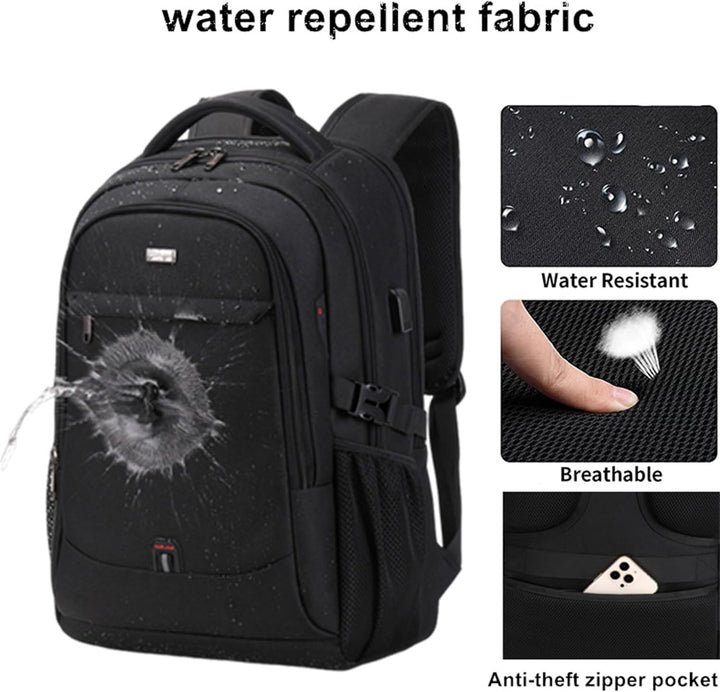 Water-Resistant Laptop & Travel Backpack with Organised Compartments | Bowlift