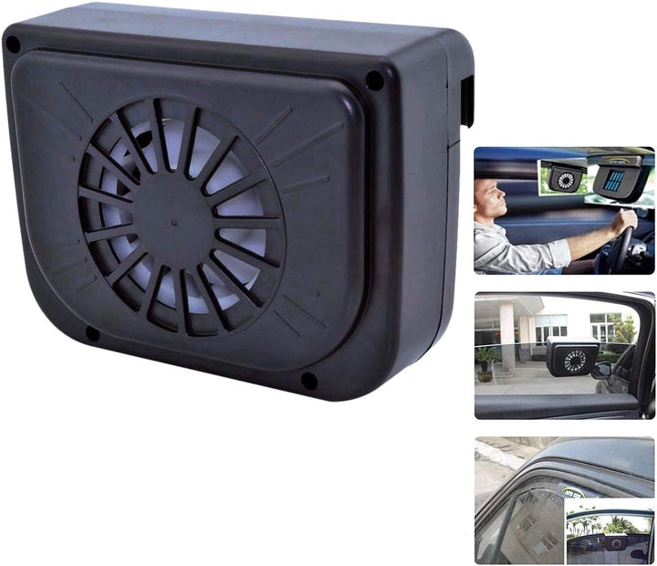 Solar-Powered Car Ventilation Fan for Odor and Smoke Elimination | Bowlift