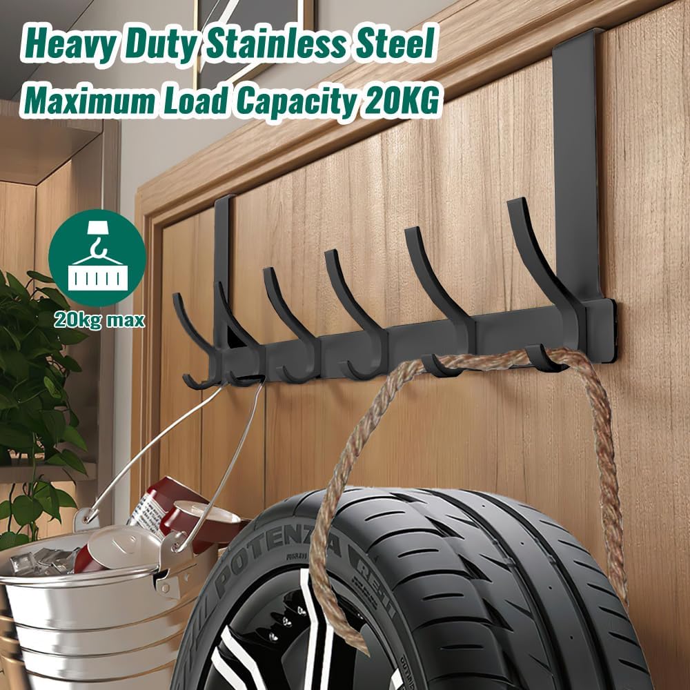 BowLift | Over Door Hanger with 6 Hooks