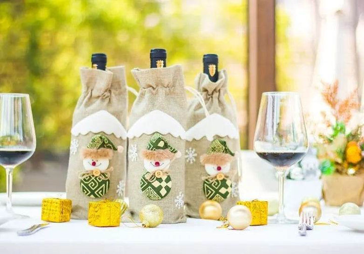 BowLift | Christmas Decorations Christmas Wine Bottle Socks