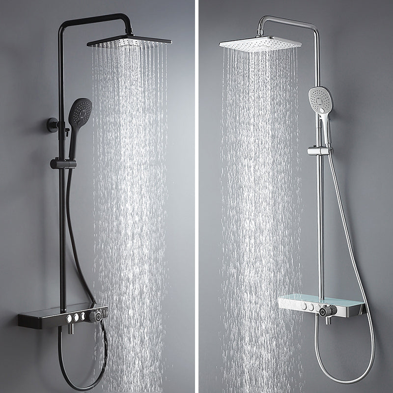 BowLift | Plastic hands-free showerhead adjustable water flow showerhead