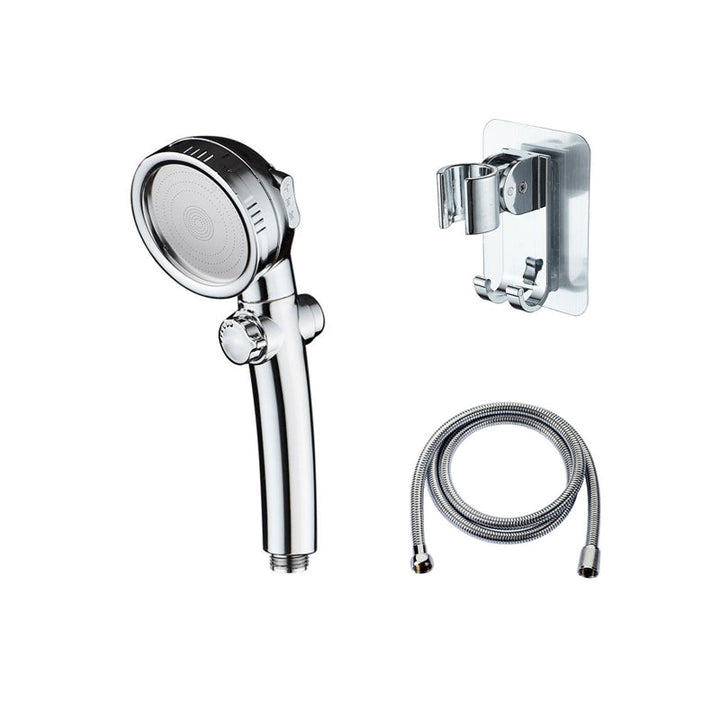 BowLift | Super high pressure shower head 3 spray adjustable water flow round shower head