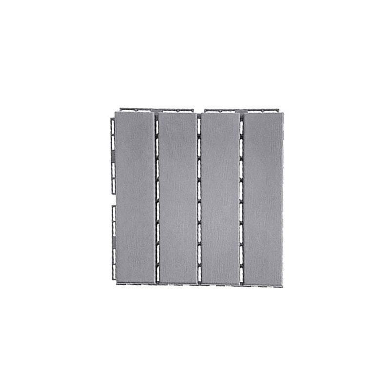 BowLift | 30 cm X 30 cm 4-Slat Square Deck/Patio Floor Tiles Snap Fit Installation Floor Tiles