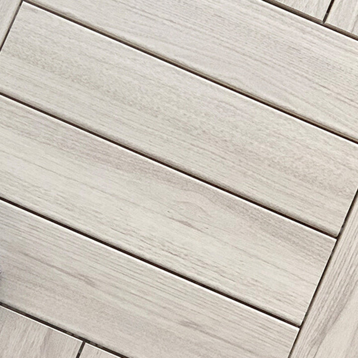 BowLift | Ground Patio Square Stripe Composite Waterproof Deck Board