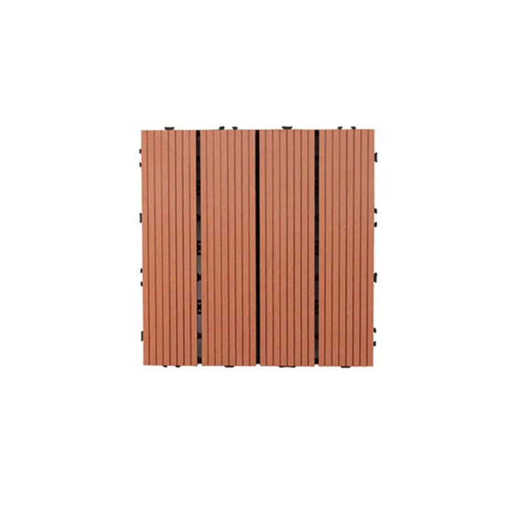 BowLift | Square PVC Deck/Patio Floor Tiles Interlocking Installation Outdoor Patio Tiles